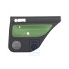 VW Original Revetement De Porte (Cuir) Noir/Vert Cosmic - 1J9867212AAGED