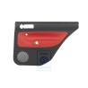 VW Original Revetement De Porte (Cuir) Noir/Orange Tropic - 1J9867212ALGEB