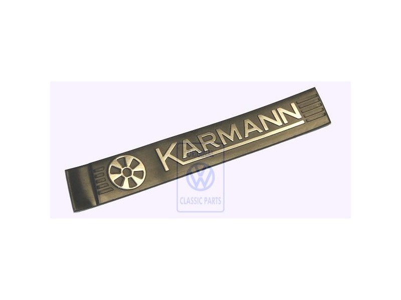VW Original Plaque Du Carrossier - 533853902
