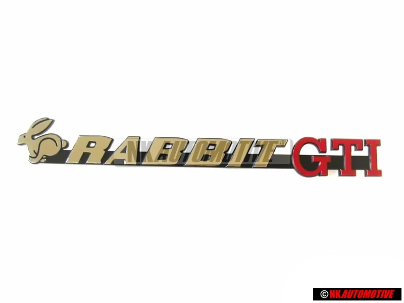 VW Classic Parts Embleme Monogramme Logo Noir Satin/Chrome - 171853687AL GX2