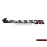 VW Classic Parts Embleme Monogramme Logo Noir Satin/Chrome - 171853687AL GX2