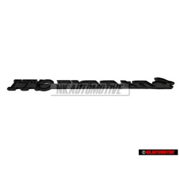 VW Classic Parts Embleme Monogramme Logo Noir Satin/Chrome - 171853687AL GX2