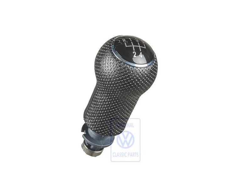 VW Original Pommeau De Levier Des Vitesses Noir - 1J0711141S 4EC