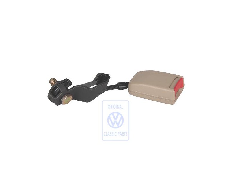 VW Original Boitier De Verrouillage Beige Clair/Rouge Feu - 1J0857495B FCR