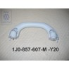 VW Original Poignée Fixée Au Pavillon Gris Perle - 1J0857607M Y20