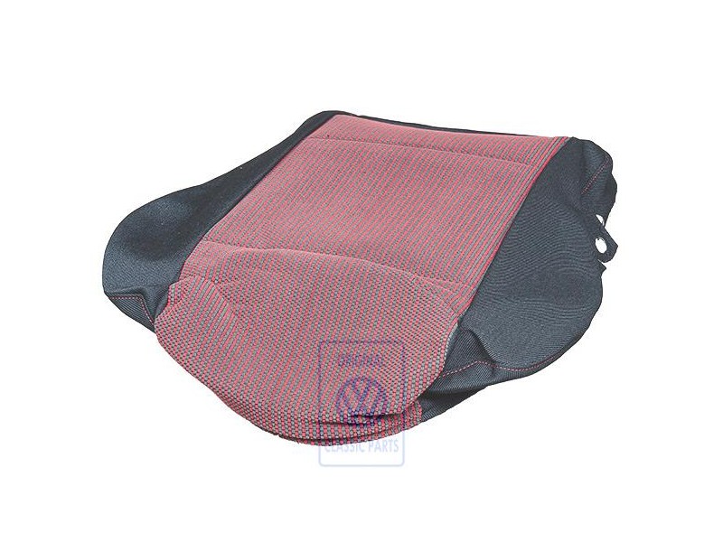 VW Original Garniture De Siege Tissu Rouge/Noir - 1J0881405F KMA