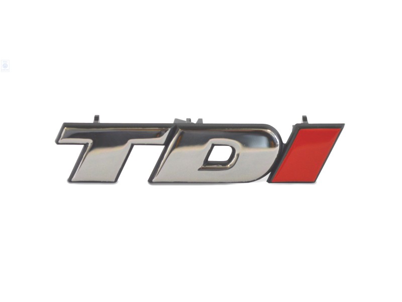 VW Original Monogramme Chrome/Chrome/Rouge - 7D0853679C EQW