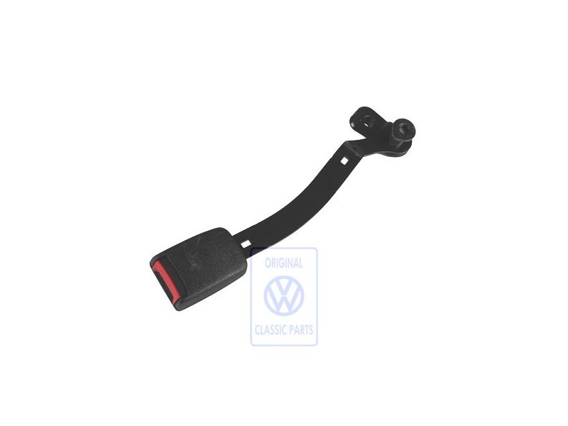 VW Original Boitier De Verrouillage Noir Satin/Rouge Feu - 1J3858471B FCN