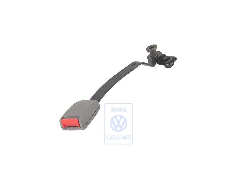VW Original Boitier De Verrouillage Gris Flanelle/Rouge Feu - 1J3858472B FCP