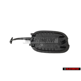 VW Original Cache P. Oeillet De Remorquage Noir Satine - 7L6807450A 9B9
