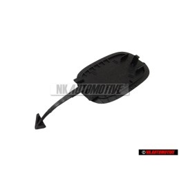 VW Original Cache P. Oeillet De Remorquage Noir Satine - 7L6807450A 9B9