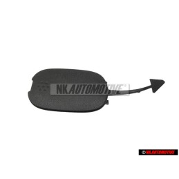 VW Original Cache P. Oeillet De Remorquage Noir Satine - 7L6807450A 9B9