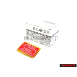 VW Original Plaque Ident. Attention: Niv. 