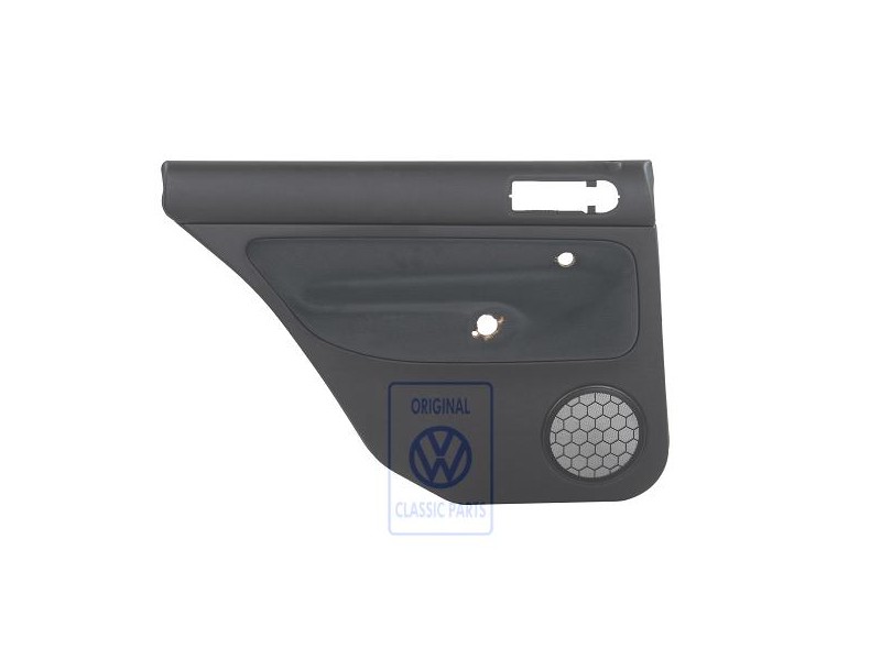 VW Original Garniture De Porte (Tissu) Noir/Noir - 1J9867211S EWL