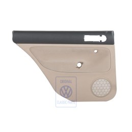 VW Original Garniture De Porte (Tissu) Noir/Beige Clair - 1J9867211S FWW