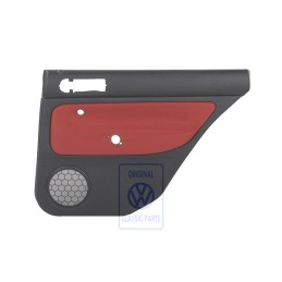 VW Original Garniture De Porte (Tissu) Noir/Orange Tropic - 1J9867212Q GHF