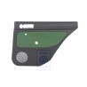 VW Original Garniture De Porte (Tissu) Noir/Vert - 1J9867212Q GHG