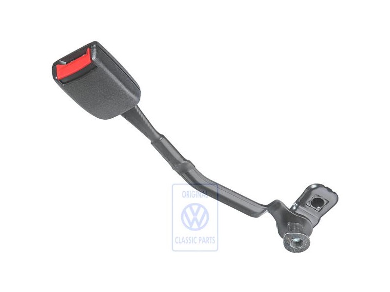 VW Original Boitier De Verrouillage Noir Satin/Rouge Feu - 1J3858471 FCN
