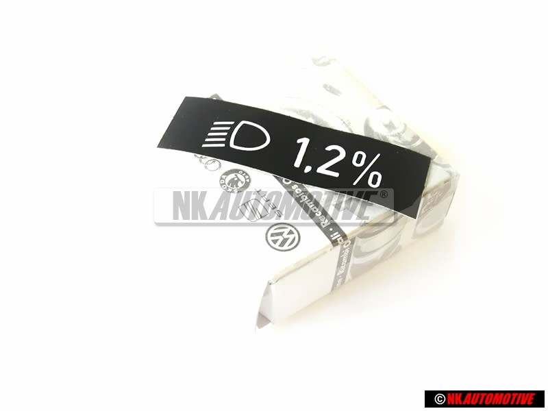 VW Original Etiquette P. Reglage Du Site Des Phares - 323000333