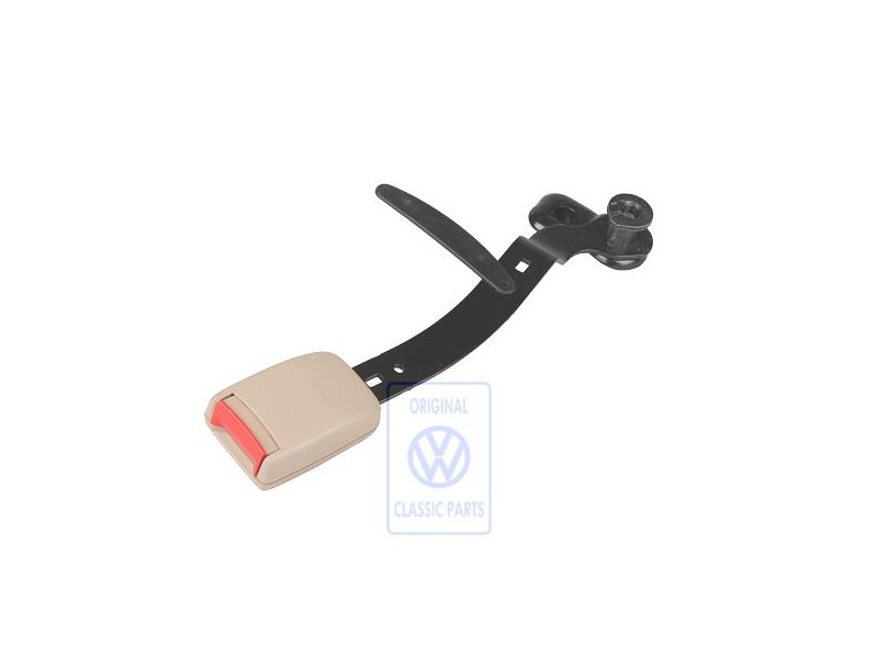 VW Original Boitier De Verrouillage Beige Clair/Rouge Feu - 1J4858471 FCR