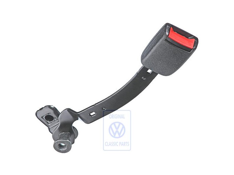 VW Original Boitier De Verrouillage Noir Satin/Rouge Feu - 1J4858472 FCN