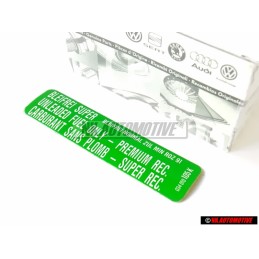 VW Original Etiquette Min. Roz. 