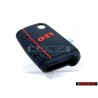 VW Original Habillage de cle noir/rouge - 000087012ALGCA