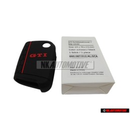 VW Original Habillage de cle noir/rouge - 000087012ALGCA