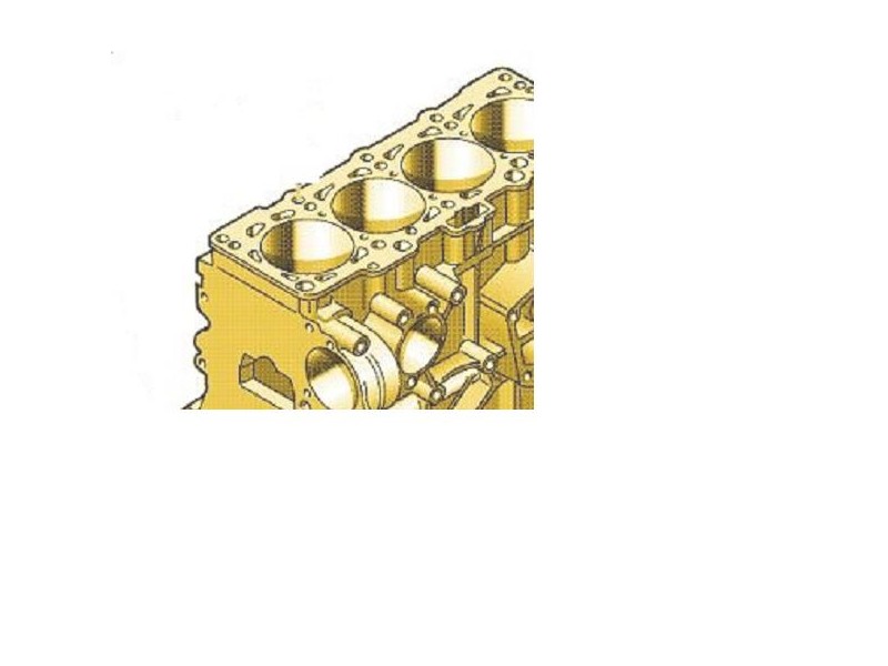 VW Original Bloc-Cylindres Avec Pistons - 038103101S