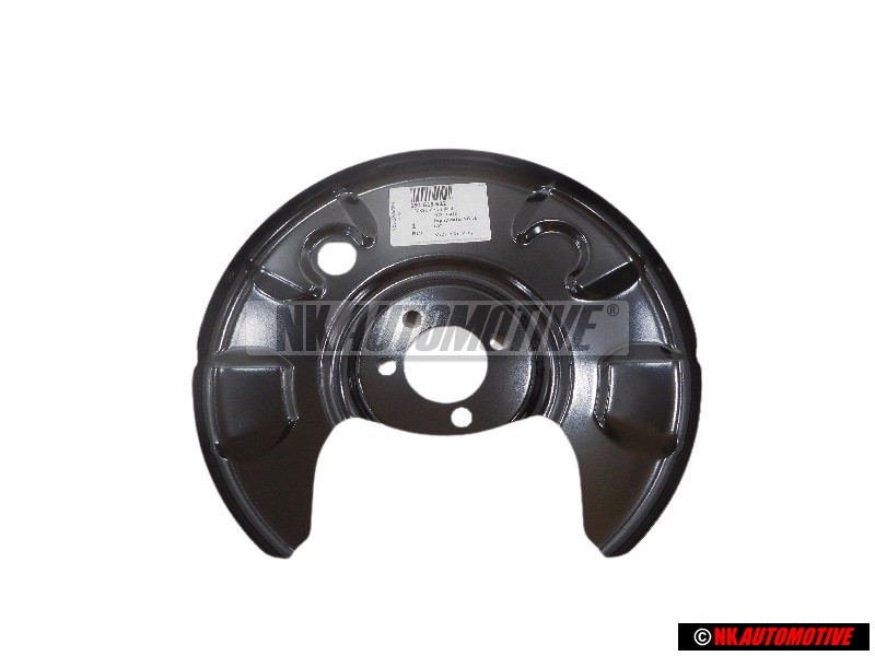 VW Original Protecteur P. Disque De Frein - 191615612