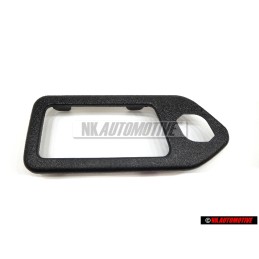 VW Original Cache noir satine - 357837247 01C