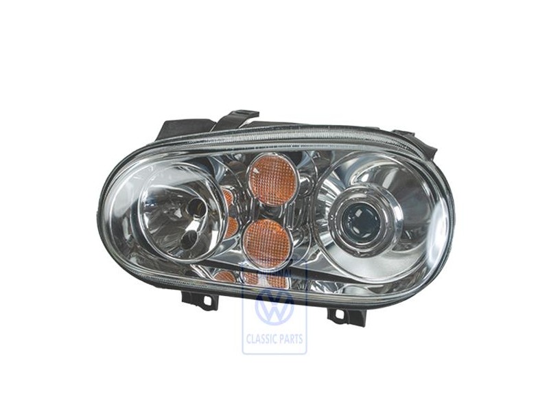 VW Original Double Projecteur Halogene Pour Lampe A Decharge De Gaz - 1J2941017E