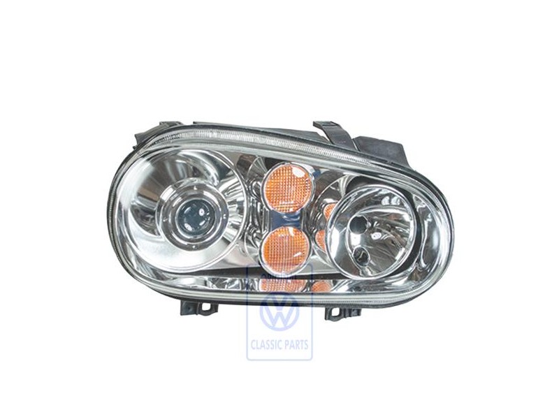 VW Original Double Projecteur Halogene Pour Lampe A Decharge De Gaz - 1J2941018E