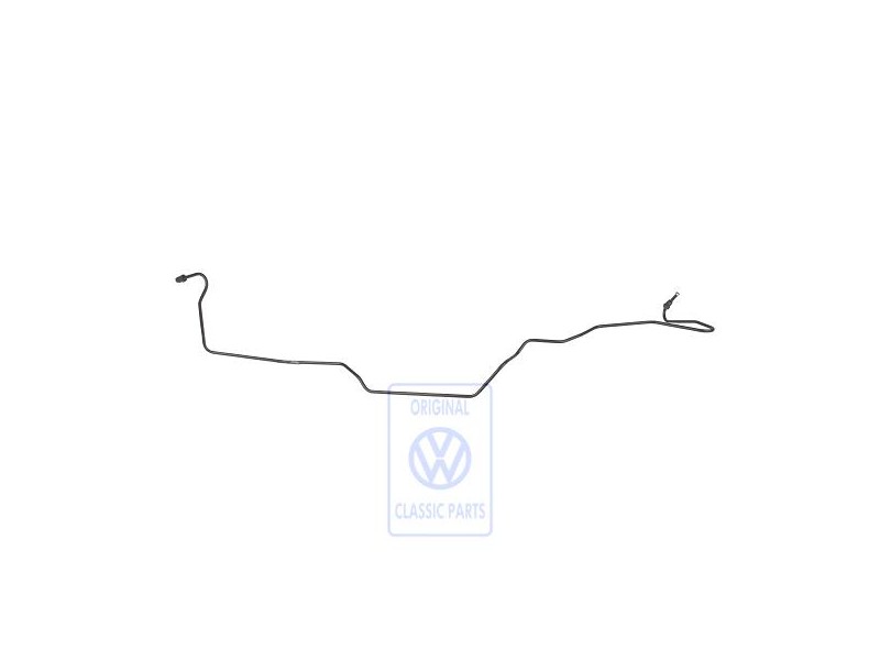 VW Original Tuyau Du Syst. Hydraul. Vers Le Flexible De Frein - 1J2614724D