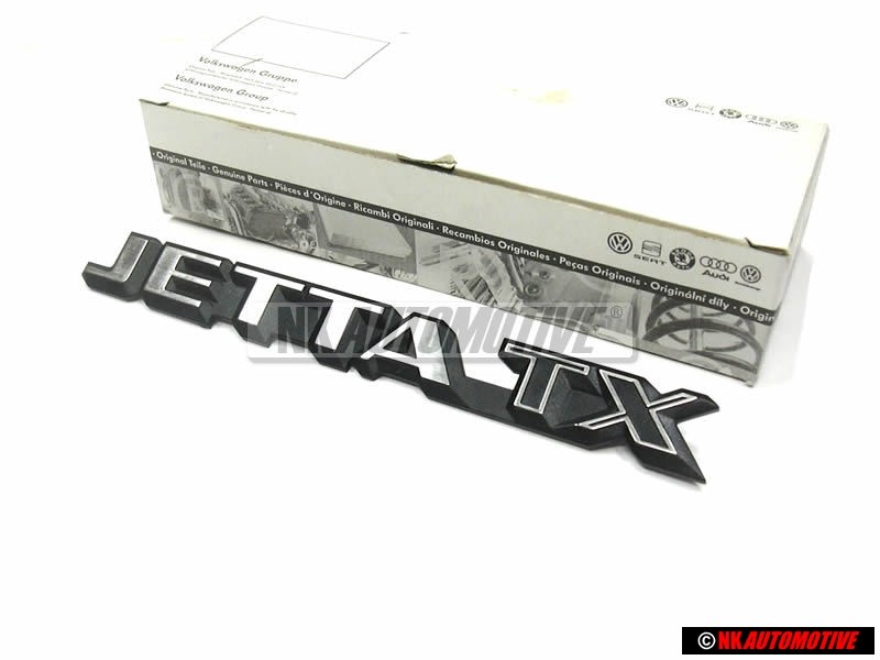 VW Original JETTA TX Arrière Embleme Monogramme Logo - 165853687G GX2