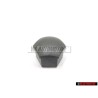 Audi Original capuchon de boulon de roue gris metallise - 321601173A Z37