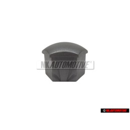 Audi Original capuchon de boulon de roue gris metallise - 321601173A Z37