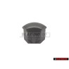 Audi Original capuchon de boulon de roue gris metallise - 321601173A Z37