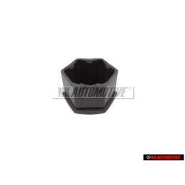 Audi Original capuchon de boulon de roue gris metallise - 321601173A Z37