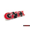 VW Original GTI Avant Embleme Monogramme Logo Rouge - 5G0853679AGKRR