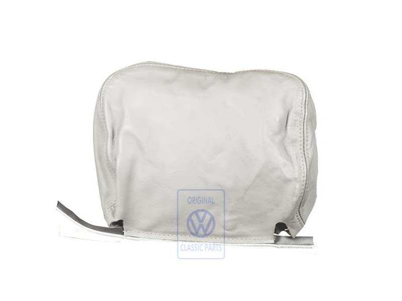 VW Original Garniture P.Appuie-Tete (Cuir) Ardoise (Gris) - 155881921 9DX