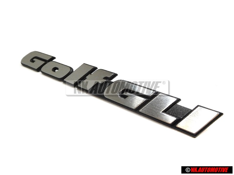 VW Original GOLF GLI Arrière Embleme Monogramme Logo - 191853687R GX2