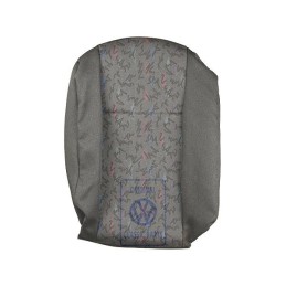 VW Original Garniture De Dossier (Tissu/Similicuir) Noir - 1H0885805CGDTM