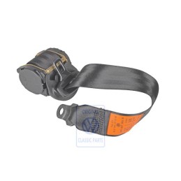 VW Original Ceinture De Securite 3 Points Noir Satine - 1H9857806B B41