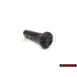 VW Original bouton noir satine - 251837187A 01C