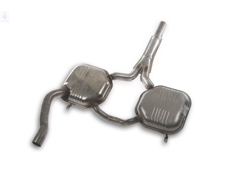 VW Original Silencieux Central - 1H0253409F