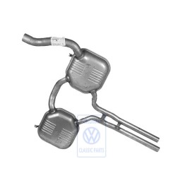 VW Original Silencieux Central - 1H0253409K