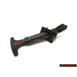 VW Original Levier De Deverrouillage Noir Satine - 1C0823593D 01C