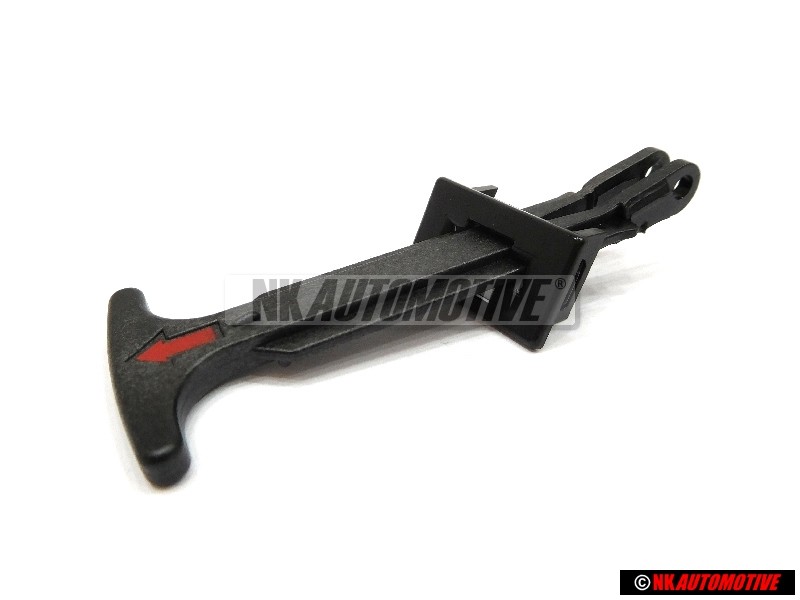 VW Original Levier De Deverrouillage Noir Satine - 1C0823593D 01C