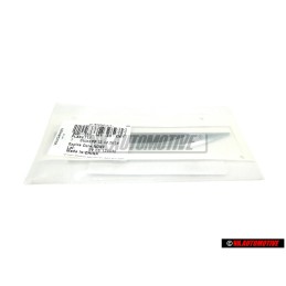 VW Original GTD Côté Embleme Monogramme Logo Noir Chrome - 5G0853688BBCMT